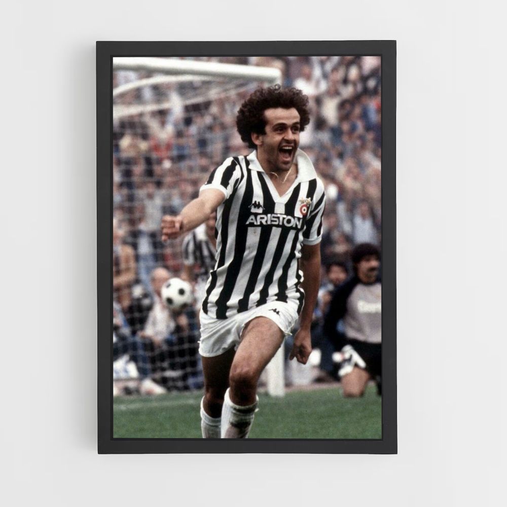 Poster Michel Platini-speler