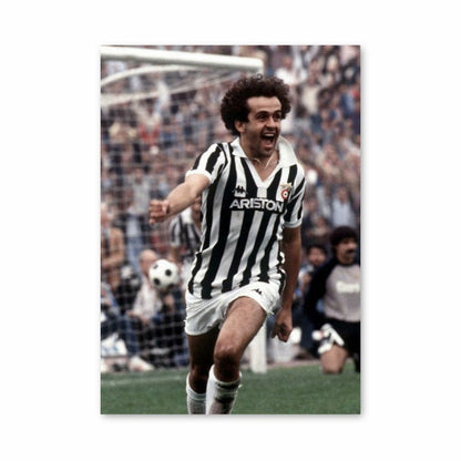 Poster Michel Platini-speler