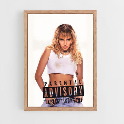 miley-cyrus-9 cadre Bois clair