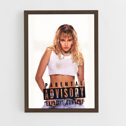 miley-cyrus-9 cadre Bois foncé