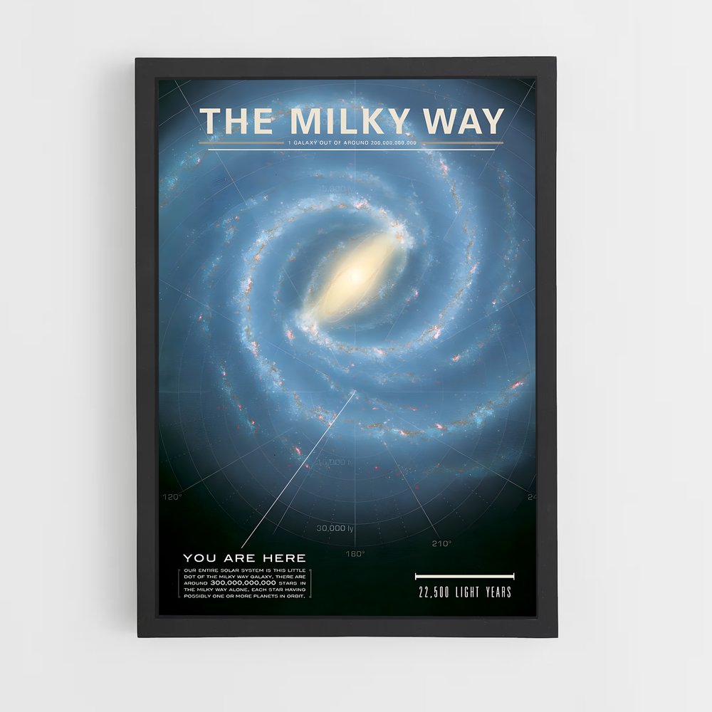 milky-way-3 cadre Noir