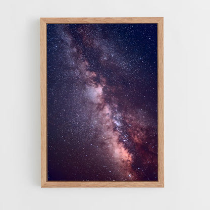 milky-way-6 cadre Bois clair