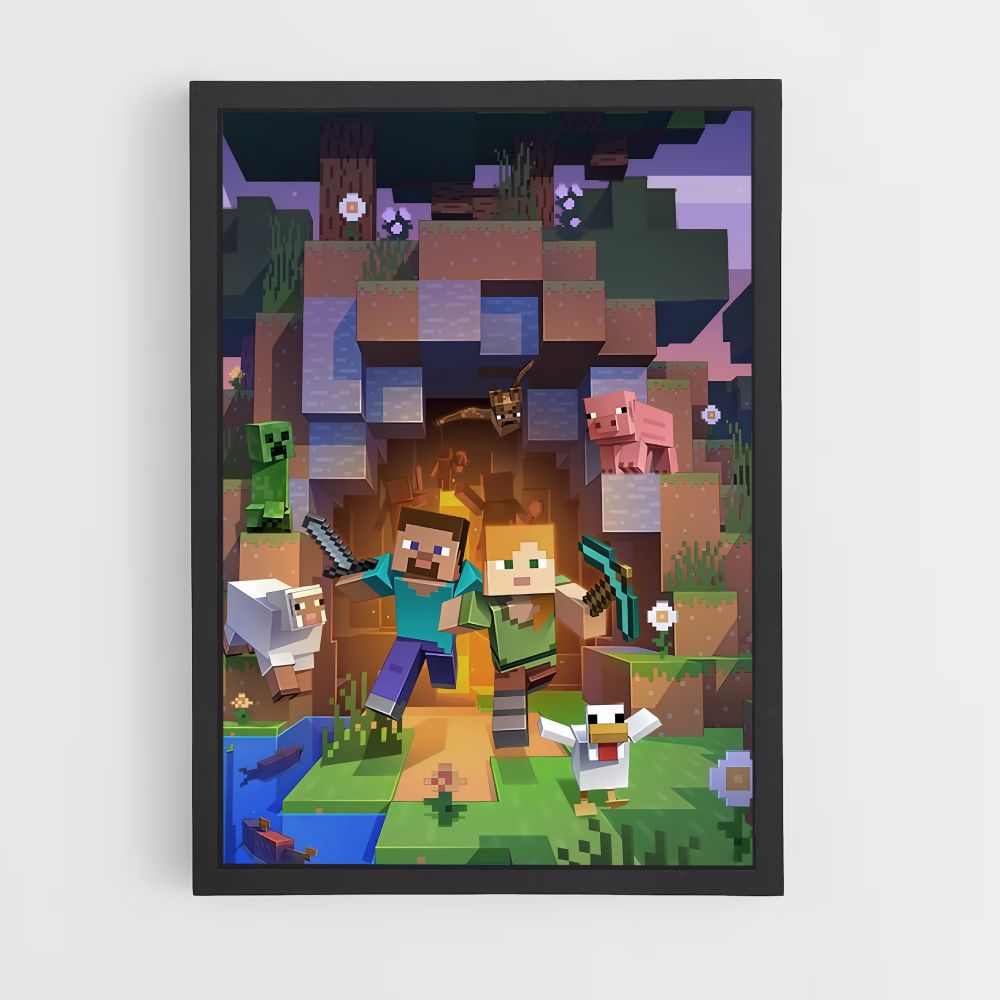 Minecraft-poster