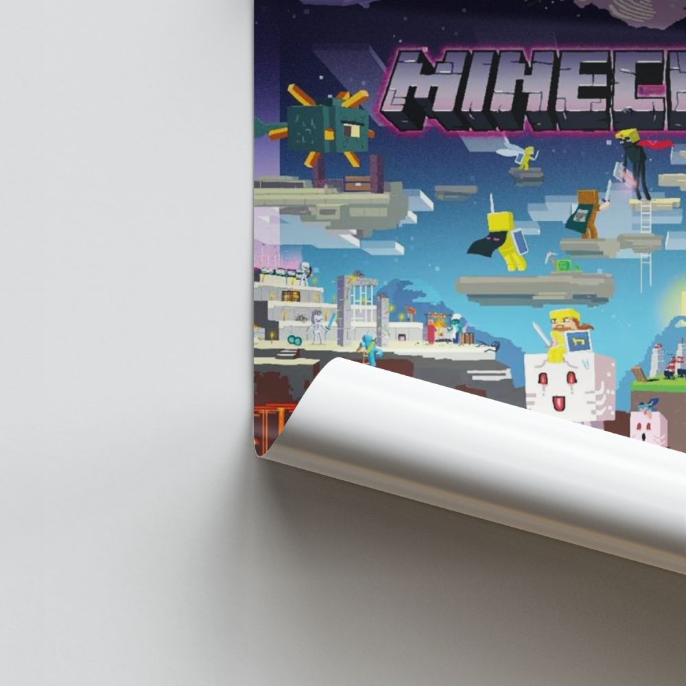 Poster Minecraft-spel