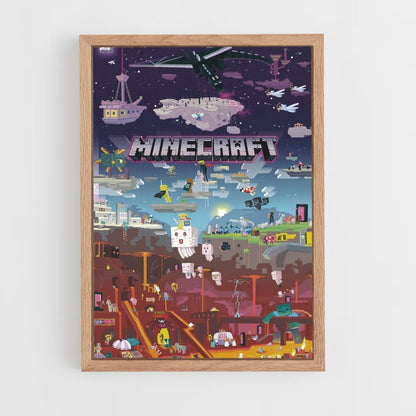 Poster Minecraft-spel