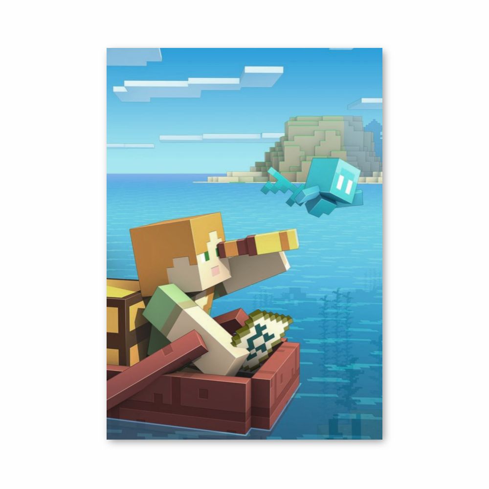 Poster Minecraft-boot