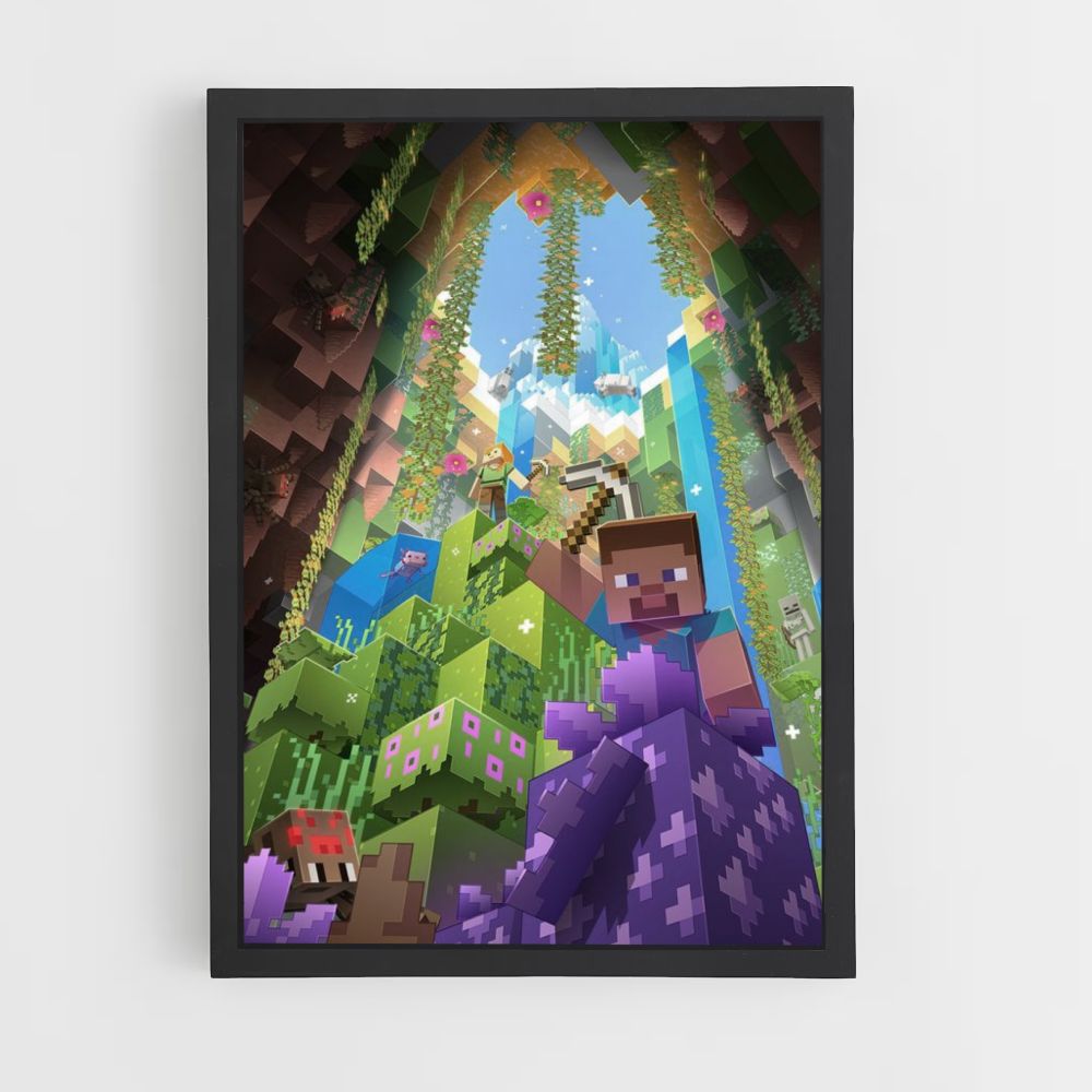 Poster Minecraft-grot