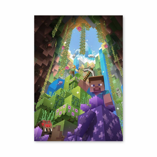 Poster Minecraft-grot