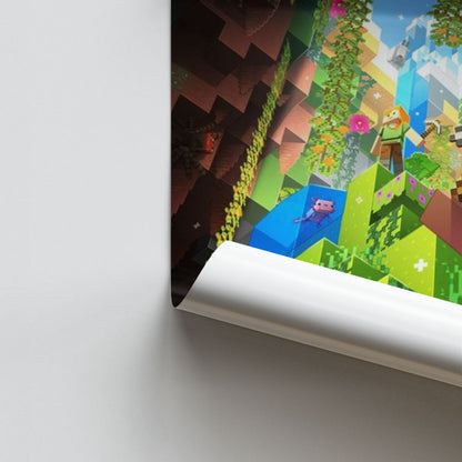 Poster Minecraft-grot