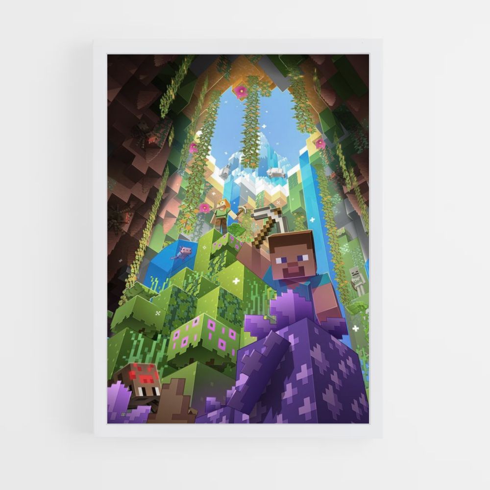 Poster Minecraft-grot