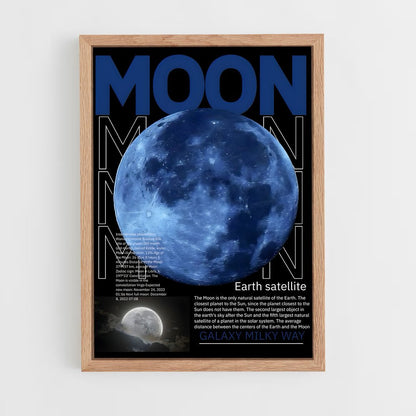 moon-1 cadre Bois clair