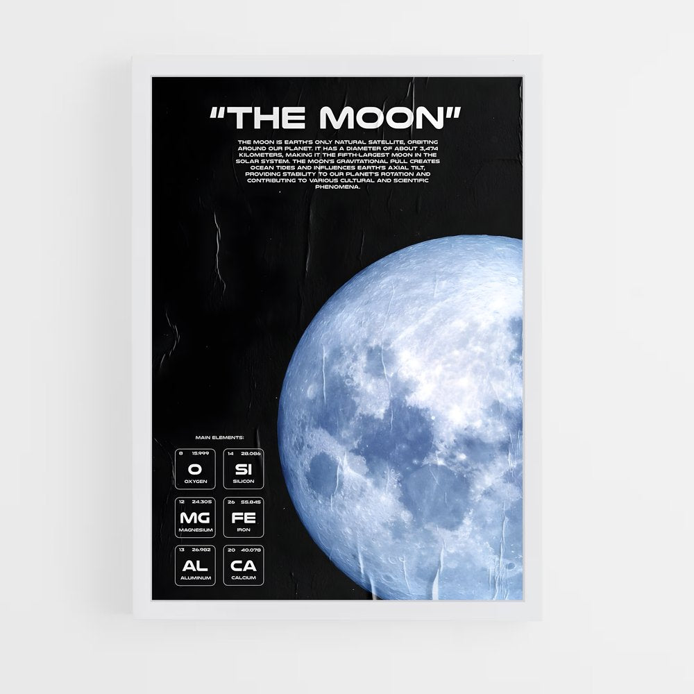 moon-11 cadre Blanc