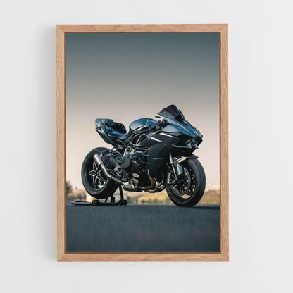 Affiche Kawazaki Ninja H2