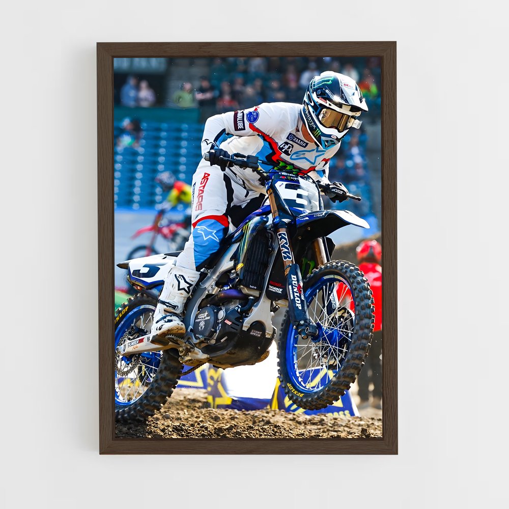 moto-cross-16 cadre Bois foncé
