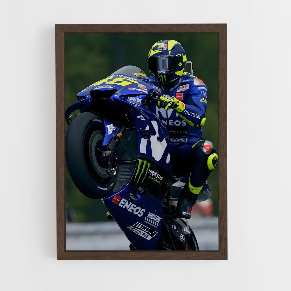 moto-gp-10 cadre Bois foncé