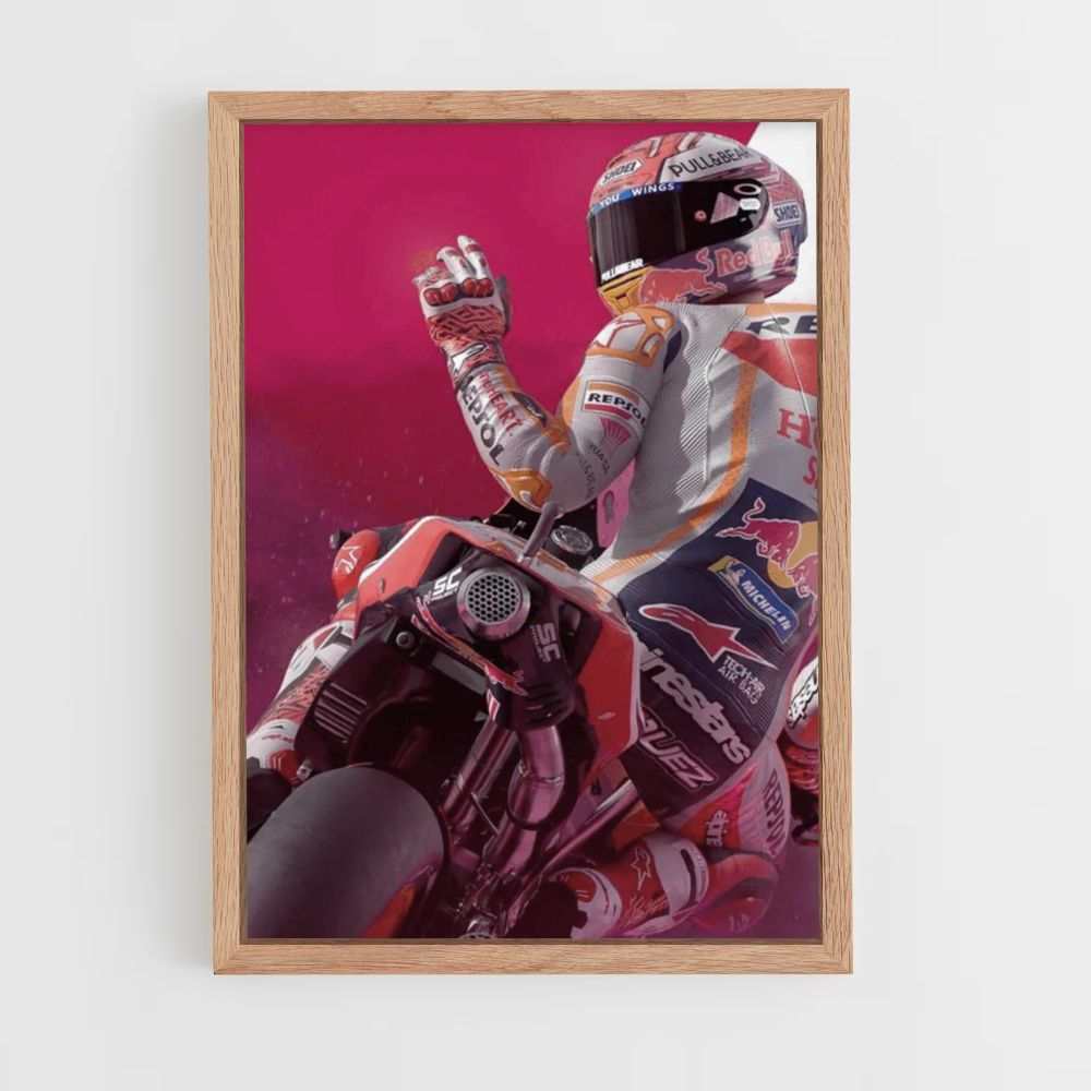 Affiche Marc Marquez Spanje