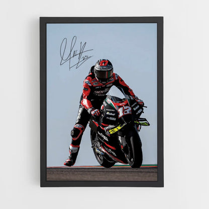 Poster Marc Marquez-handtekening