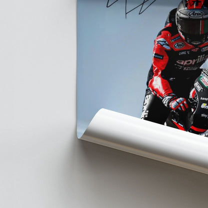 Poster Marc Marquez-handtekening