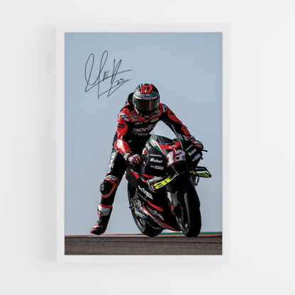 Poster Marc Marquez-handtekening