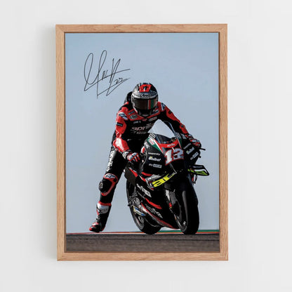 Poster Marc Marquez-handtekening