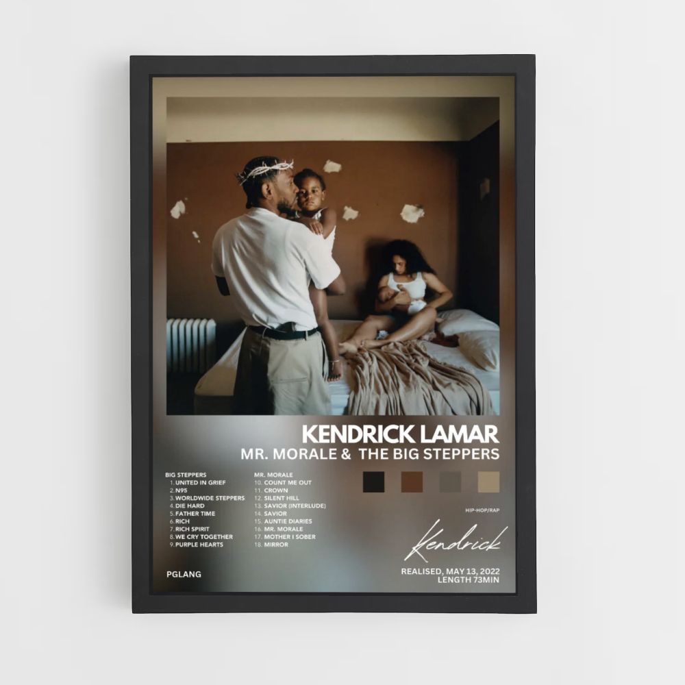 Affiche Kendrick Lamar