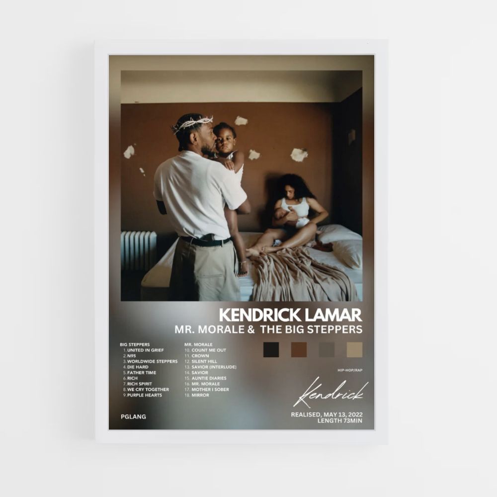 Affiche Kendrick Lamar