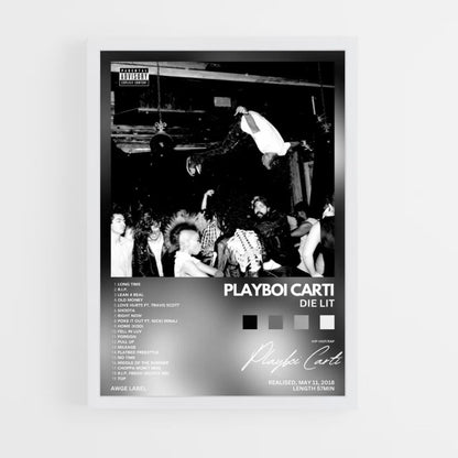 Affiche Playboi Carti Die Lit