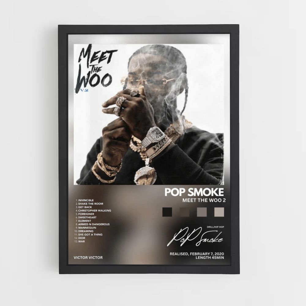 Poster Pop Smoke Maak kennis met de Woo 2