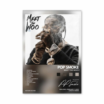 Poster Pop Smoke Maak kennis met de Woo 2