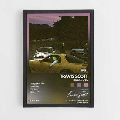 Affiche Travis Scott Jackboys