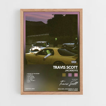 Affiche Travis Scott Jackboys