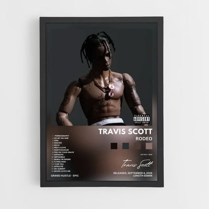 Affiche Travis Scott Rodeo