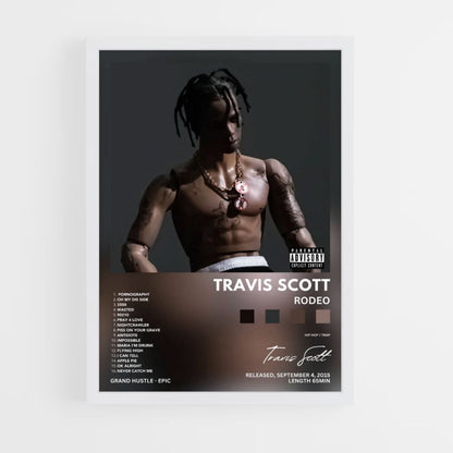 Affiche Travis Scott Rodeo