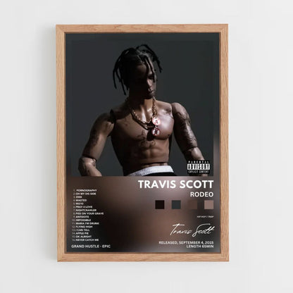 Affiche Travis Scott Rodeo