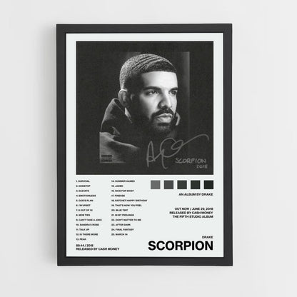 Poster Drake Schorpioen