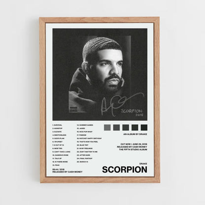 Poster Drake Schorpioen