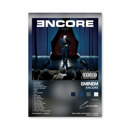 Affiche Eminem Encore