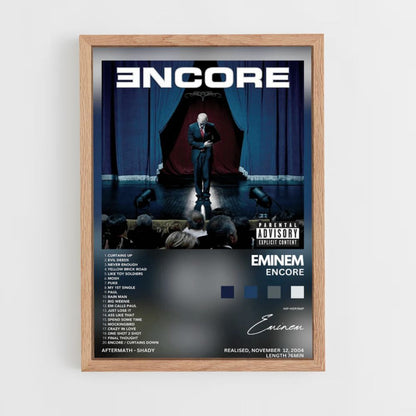 Affiche Eminem Encore