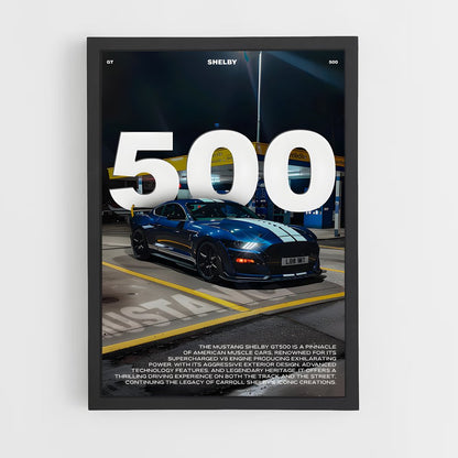 mustang-1 cadre Noir