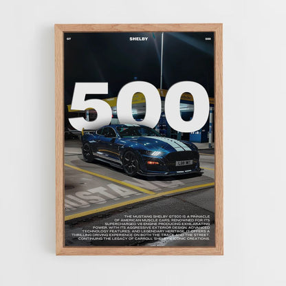 Affiche Shelby 500