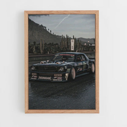 Hoonigan Ford Mustang-poster