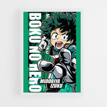 my-hero-academia-18 cadre Blanc