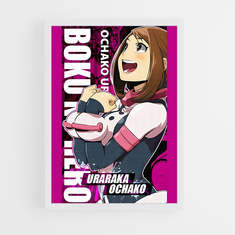 my-hero-academia-20 cadre Blanc