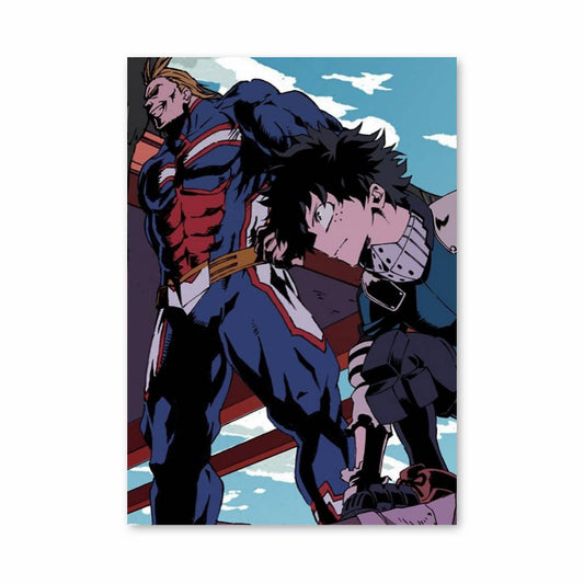 Poster Izuku All Might