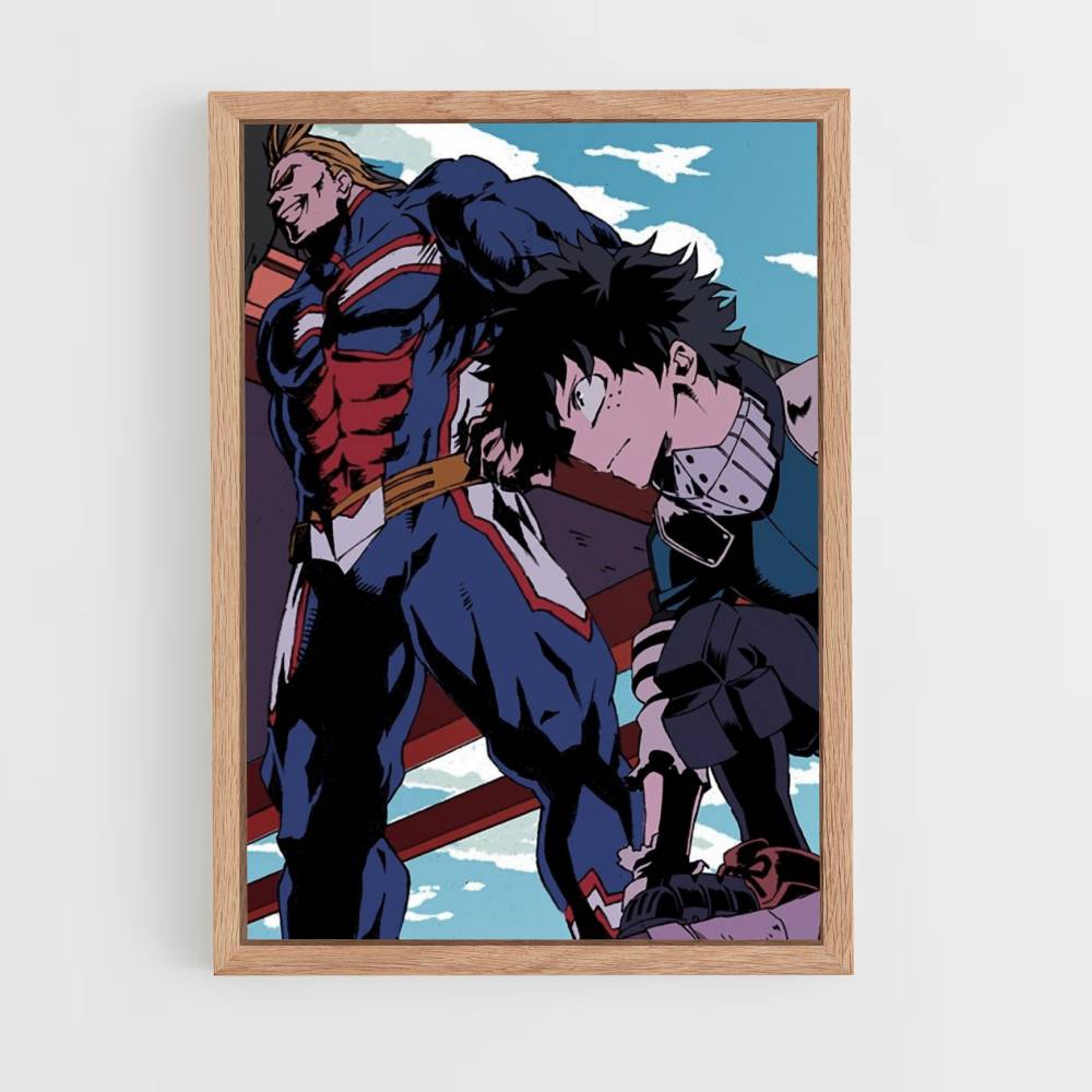 Poster Izuku Alle macht