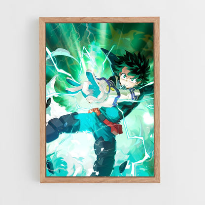 my-hero-academia-3 cadre Bois clair