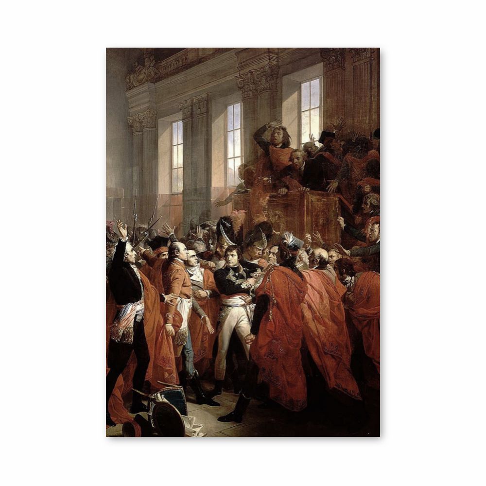 Affiche Napoleon staatsgreep