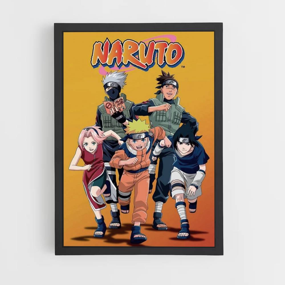 Affiche Naruto Oranje