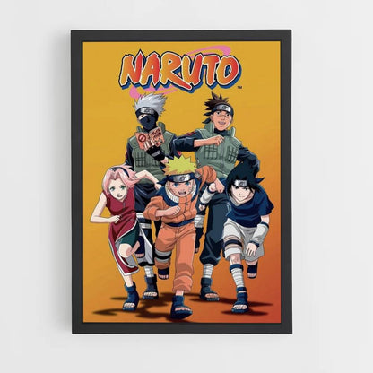 Affiche Naruto Oranje