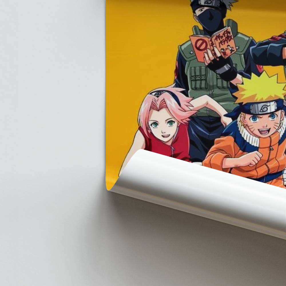 Affiche Naruto Oranje